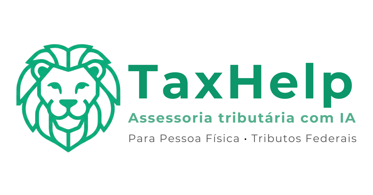 Marca TaxHelp, assessoria tributária com inteligência artificial